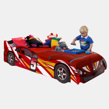 Load image into Gallery viewer, Number 5 special single racing car bed