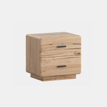 Load image into Gallery viewer, Santorini - messmate timber bedside with curved edge finish