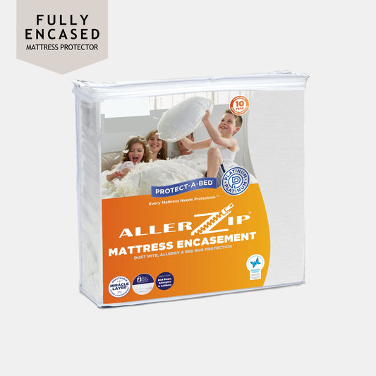 Allerzip fully encased mattress protector