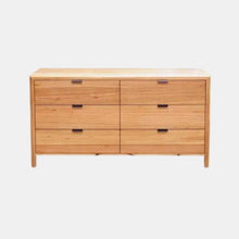 Load image into Gallery viewer, contemporary style six draw dresser with no mirror also known as lowboy