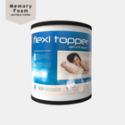Gel infused mattress topper, view 1