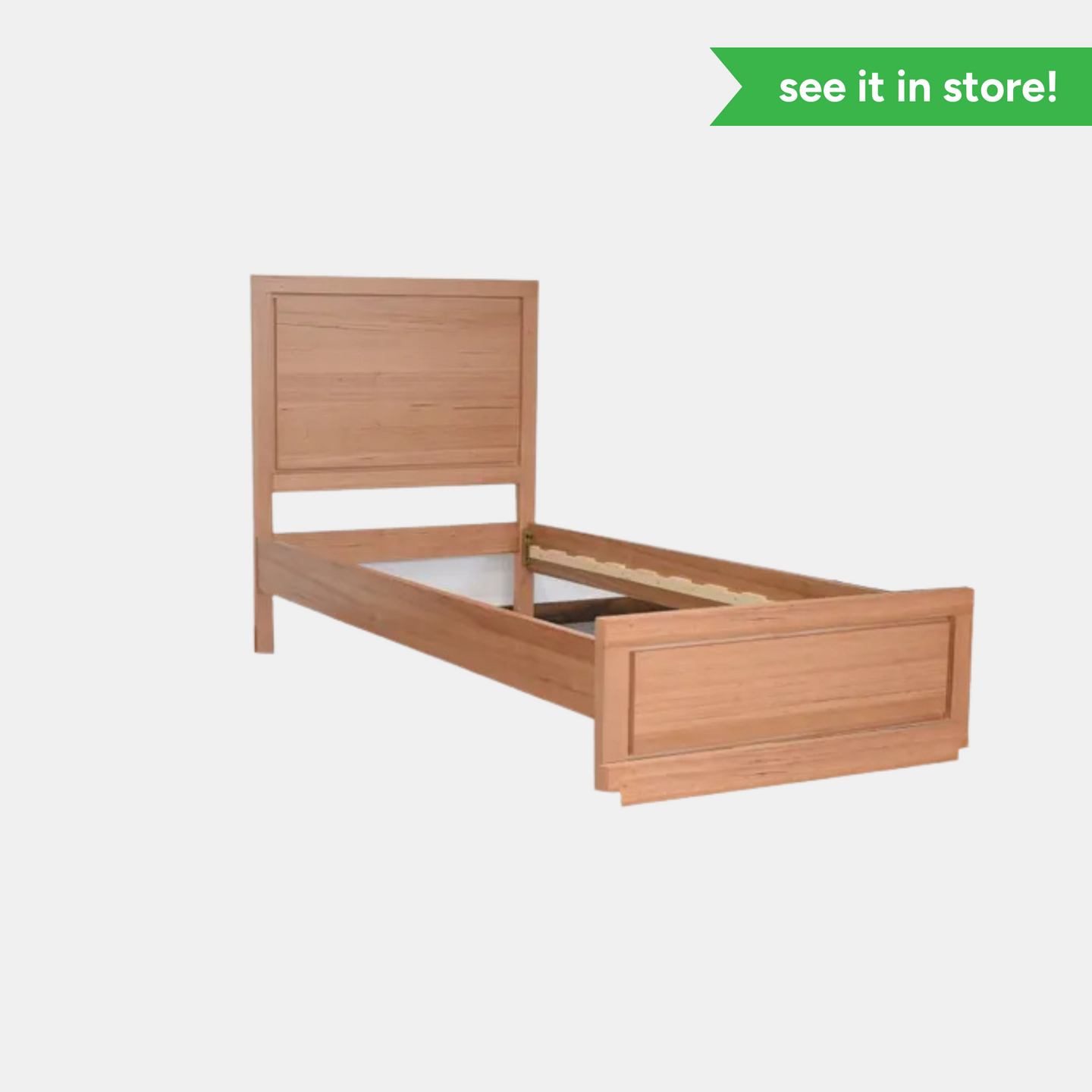 Monti Messmate Timber Bed Frame