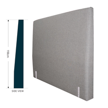 Load image into Gallery viewer, Nowra bedhead side view showing shape and 118cm height