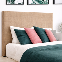 Load image into Gallery viewer, Nowra bedhead in Lunar Linen fabric
