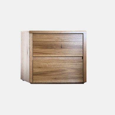 Reiss timber bedside