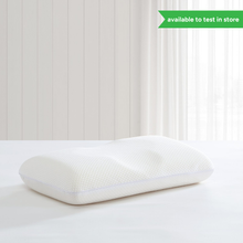 Load image into Gallery viewer, Argan oil memory foam pillow on bed