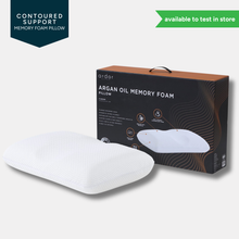 Load image into Gallery viewer, Ardor argan oil memory foam pillow packaging