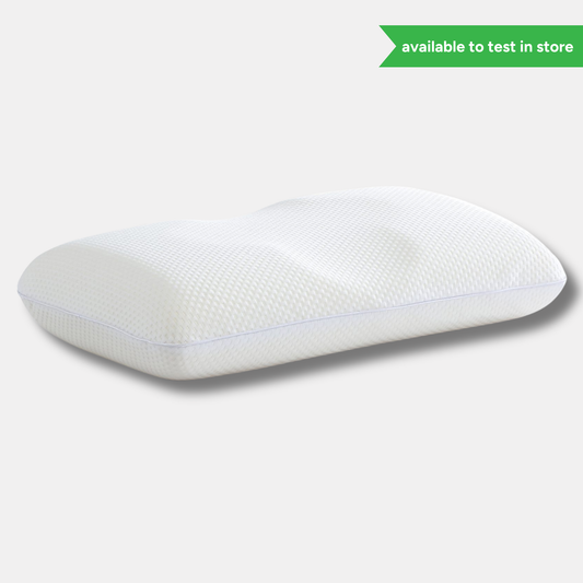 Argan oil memory foam pillow contoured support