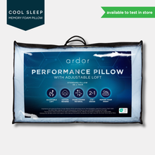 Load image into Gallery viewer, Ardor Cooling PCM Memory Foam Pillow in original packaging