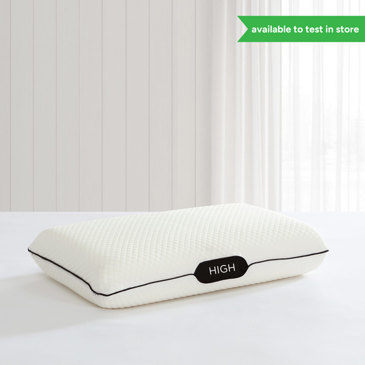 Memory foam pillow high height