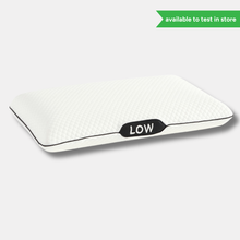 Load image into Gallery viewer, Low profile memory foam pillow