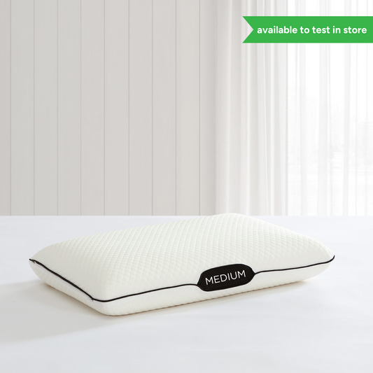 Memory foam pillow medium height
