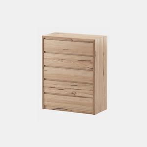 connor messmate timber 5 draw tallboy