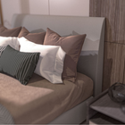Tarlee Upholstered Bedhead, view 1
