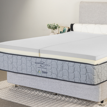 Load image into Gallery viewer, Interior view of the Therapedic Comfort Switch Mattress showing interchangeable foam comfort layers that can be rearranged for different feels — available in-store at Sleepdoctor Griffith.