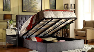 Cameo Upholstered storage bed