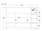 Gisbourne King Single Bunk, view 3
