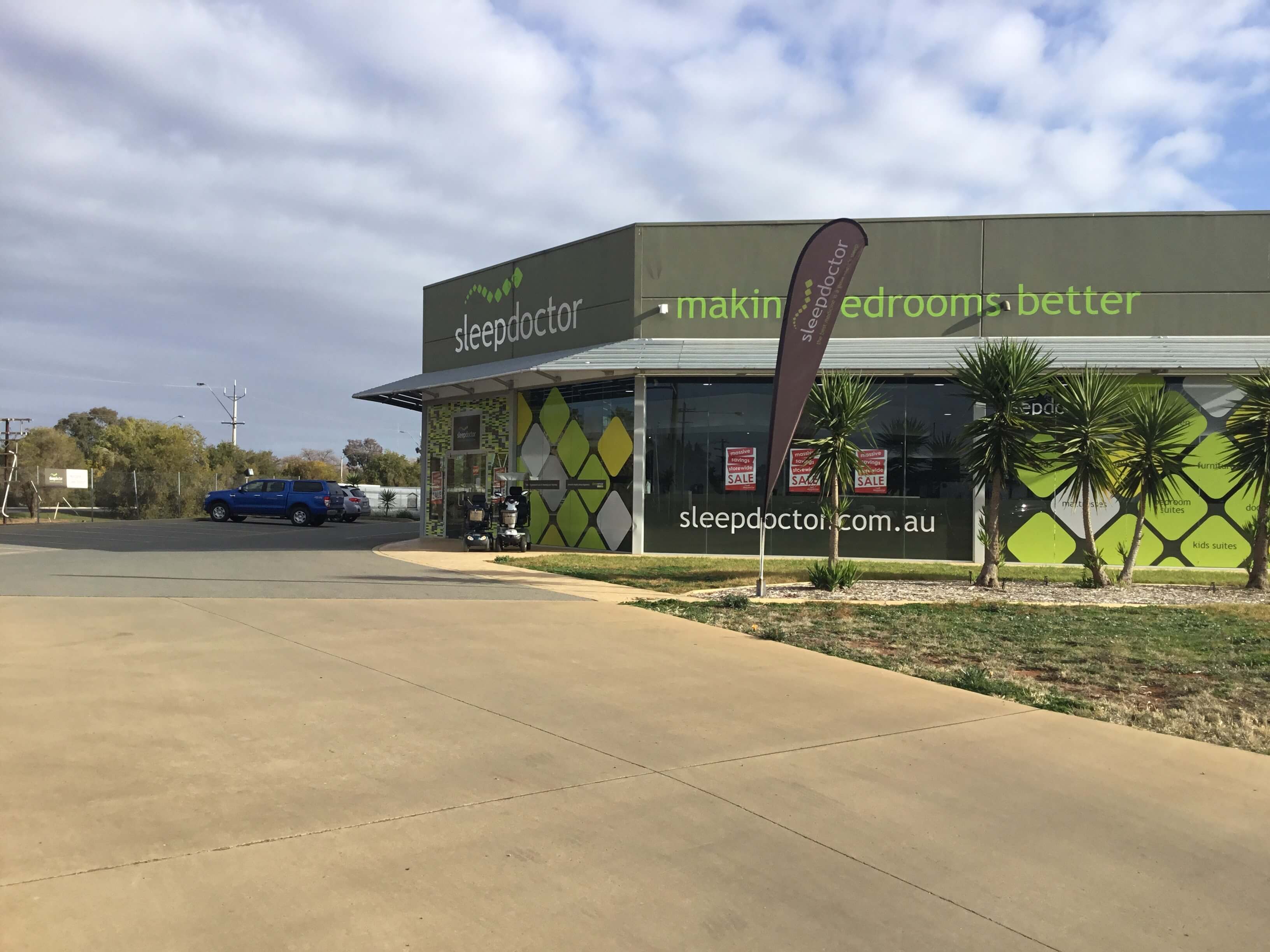 Sleep Doctor Griffith showroom at 35 Altin Street