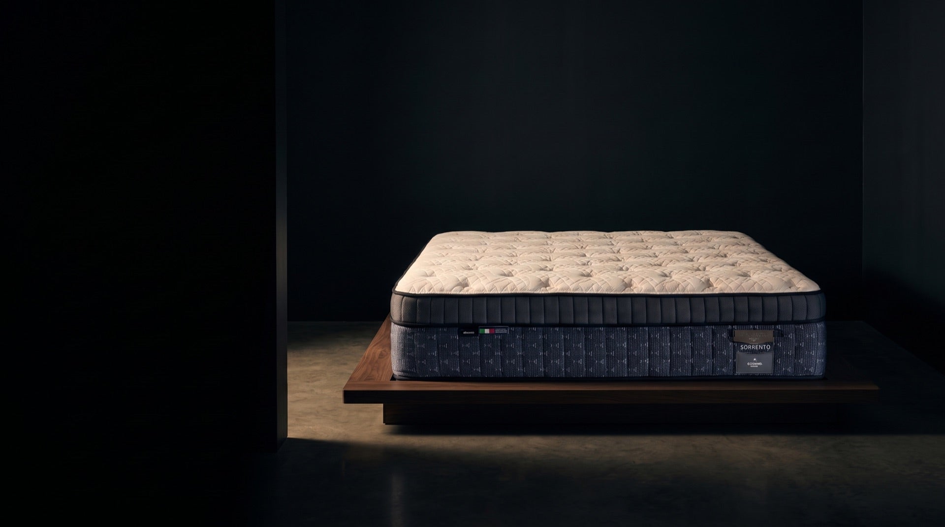Platinum Luxe Sorrento Mattress, fully assembled